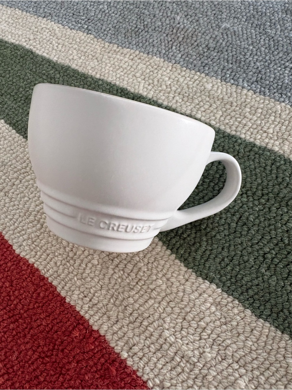 Le Creuset Giant Cappuccino Mug 14oz in Cotton